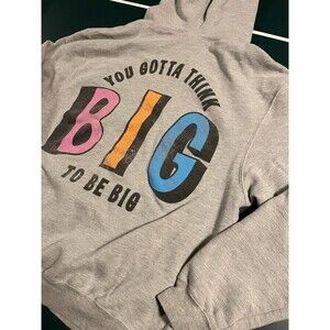 Hairspray Broadway Musical Think Big OFFICIAL Hoodie Sweatshirt Small Theater